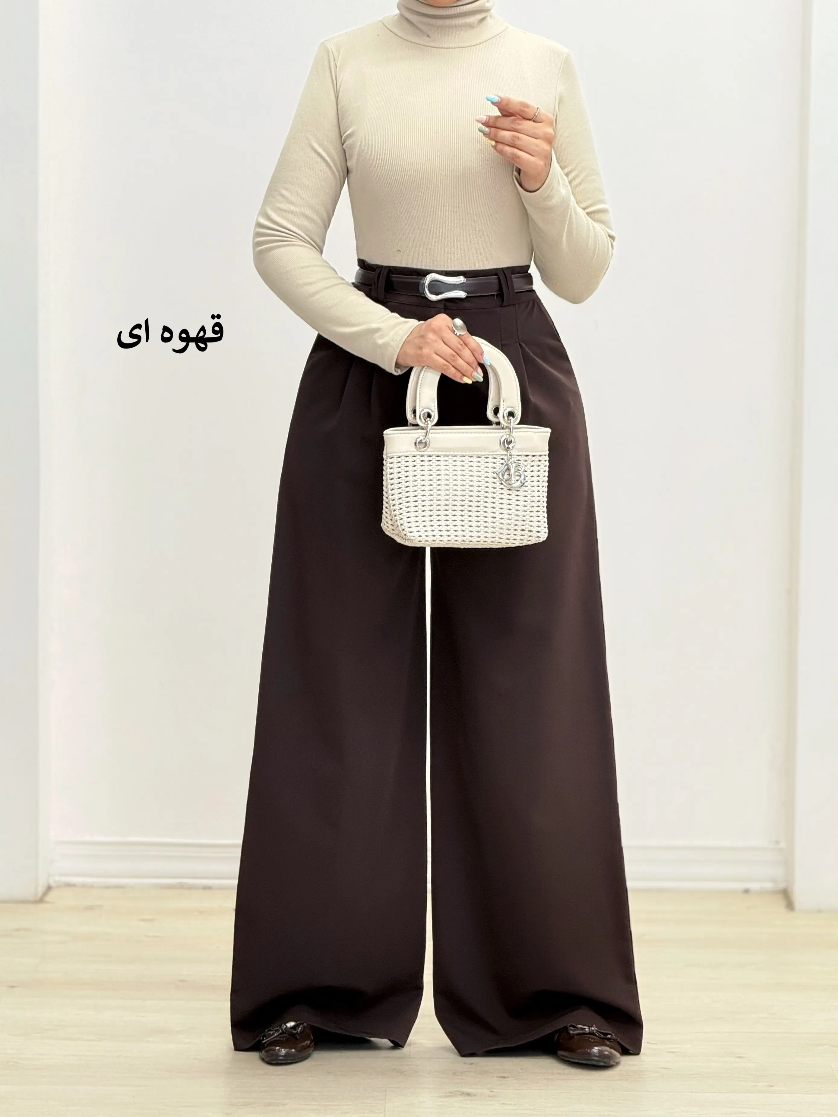 7160-شلوار فول بگ فونیا